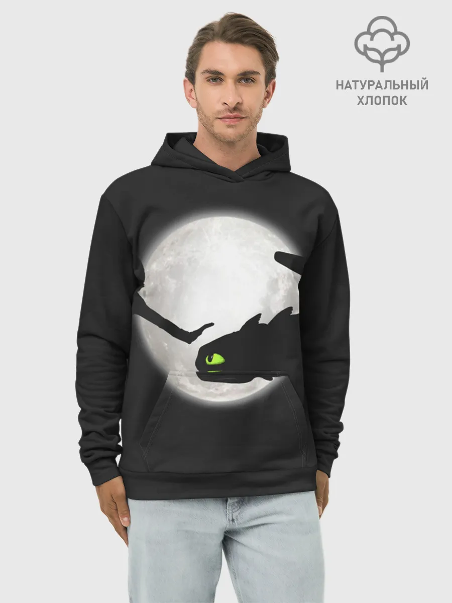Худи мужской база хлопок / Как приручить дракона