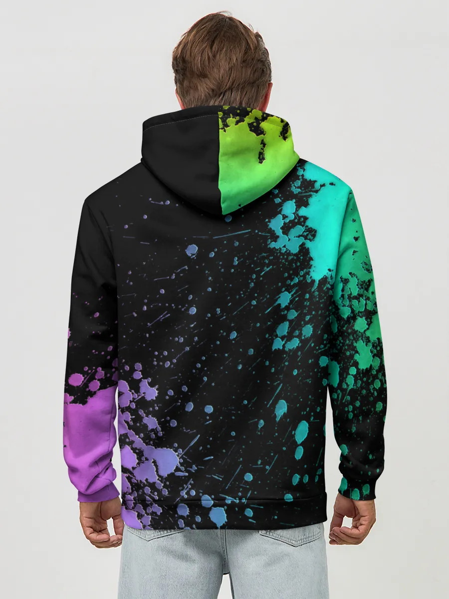 Худи мужской база хлопок / BILLIE EILISH