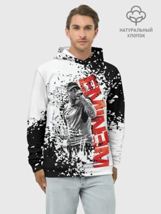 Худи мужской база хлопок / EMINEM.