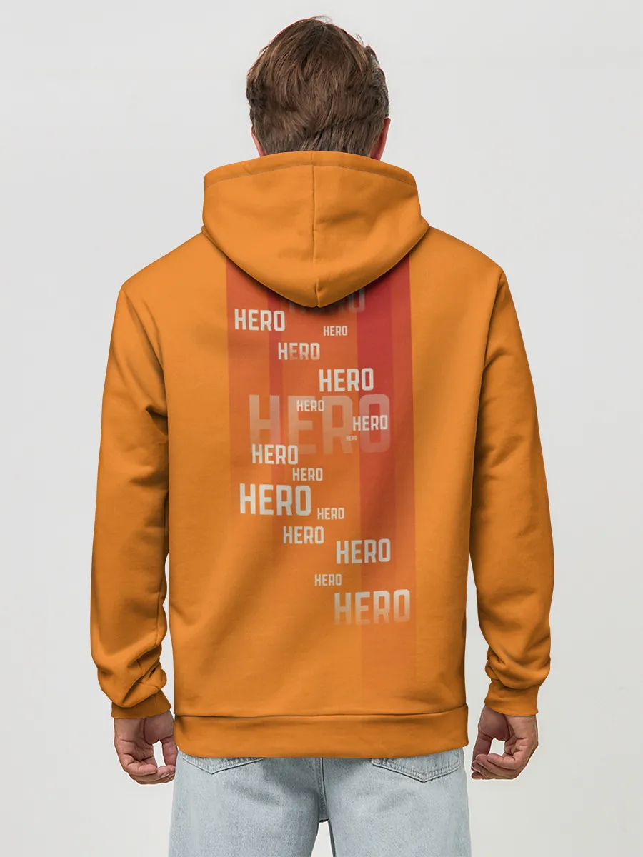 Худи мужской база хлопок / HERO.Джейк