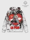 Худи мужской база хлопок / Lil Peep
