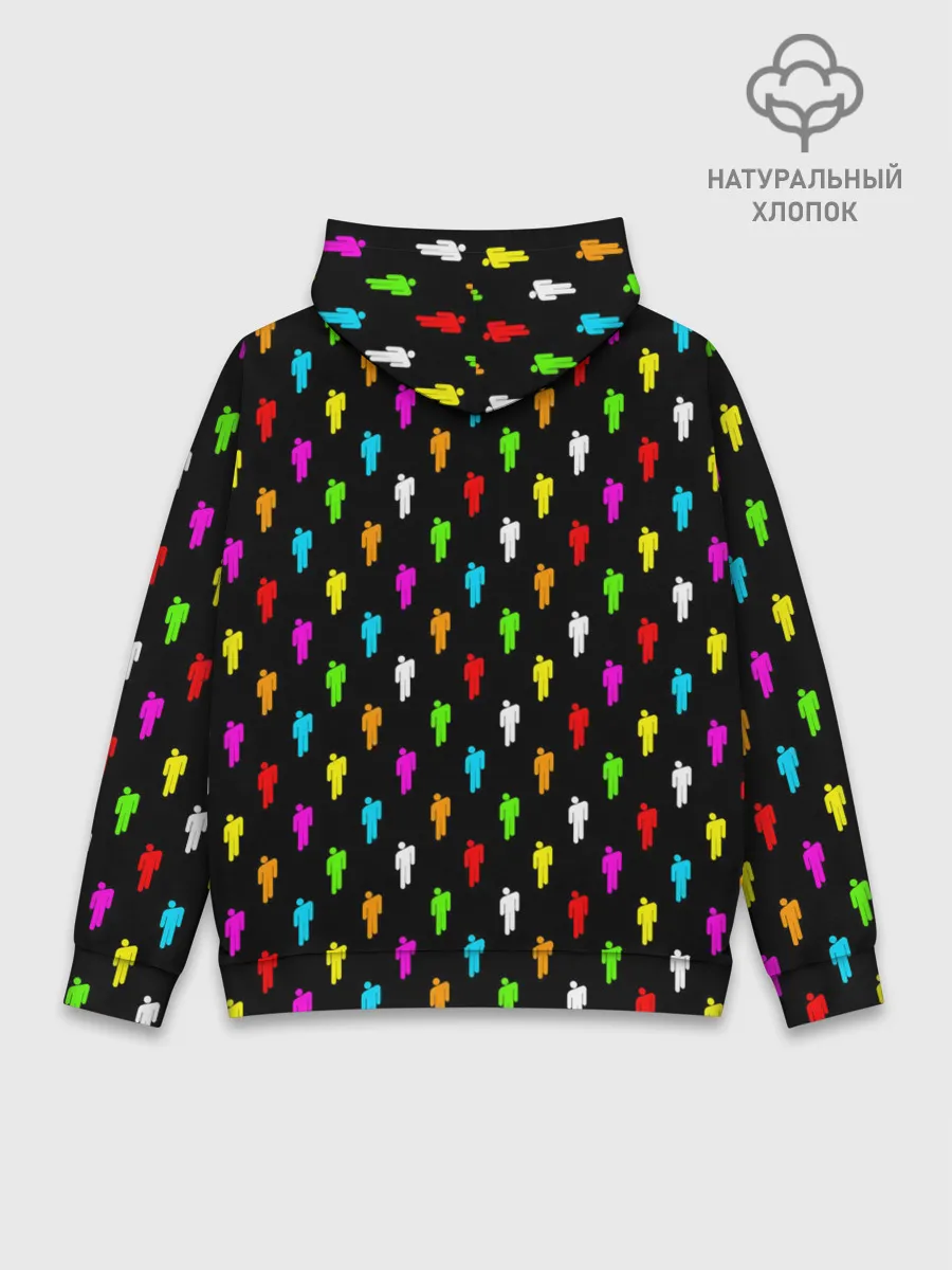 Худи мужской база хлопок / BILLIE EILISH | ПАТТЕРН