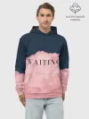 Худи мужской база хлопок / WAITING
