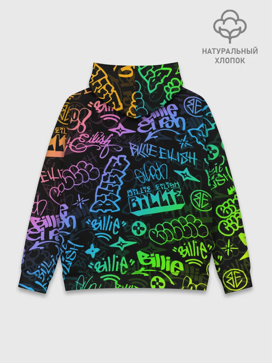 Худи мужской база хлопок / BILLIE EILISH | БИЛЛИ АЙЛИШ