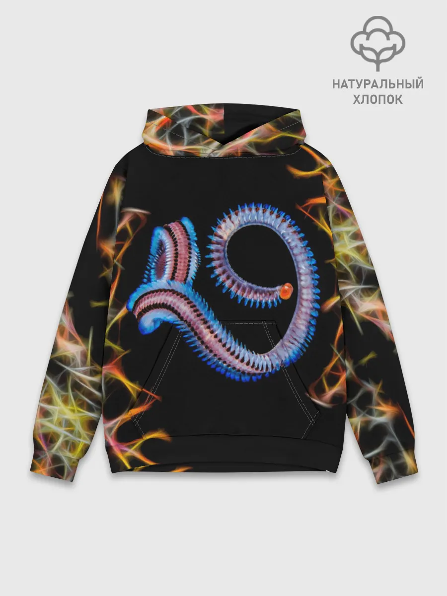 Худи мужской база хлопок / Морское чудо