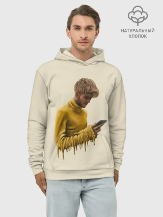 Худи мужской база хлопок / Lil Peep