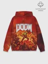 Худи мужской база хлопок / DOOM