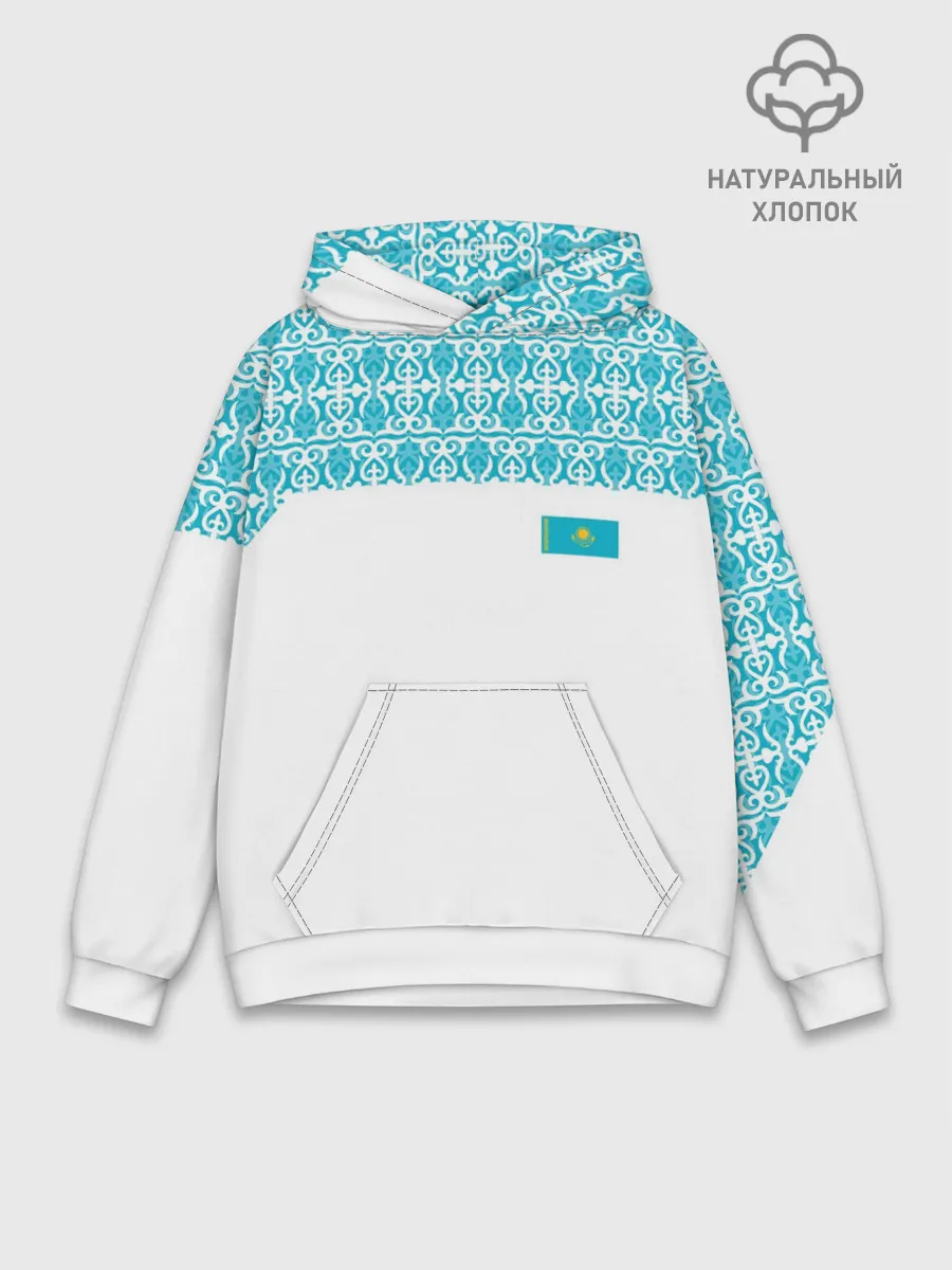 Худи мужской база хлопок / Казахстан Форма