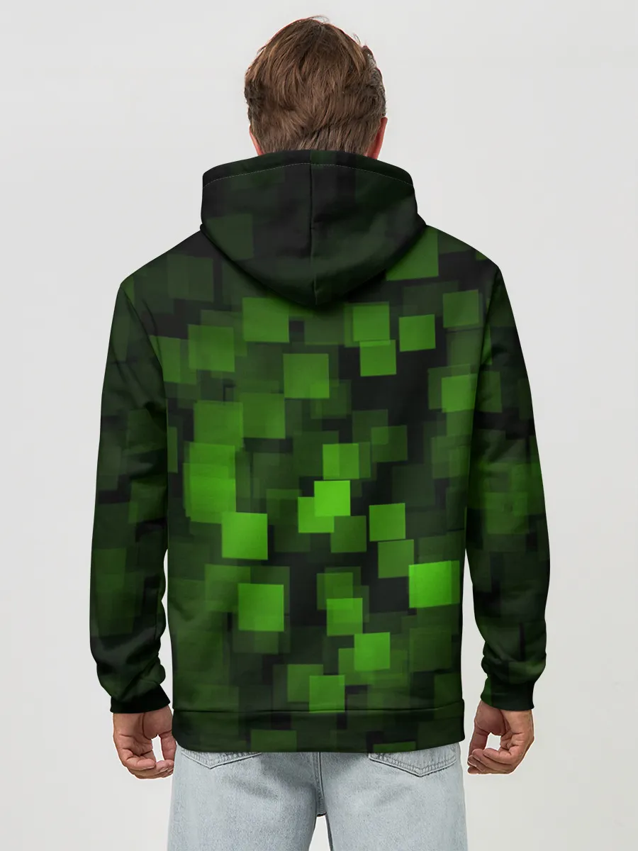 Худи мужской база хлопок / Minecraft / Майнкрафт