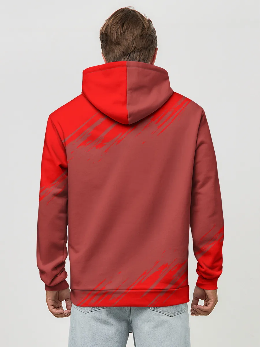 Худи мужской база хлопок / Стальной алхимик | Обжорство