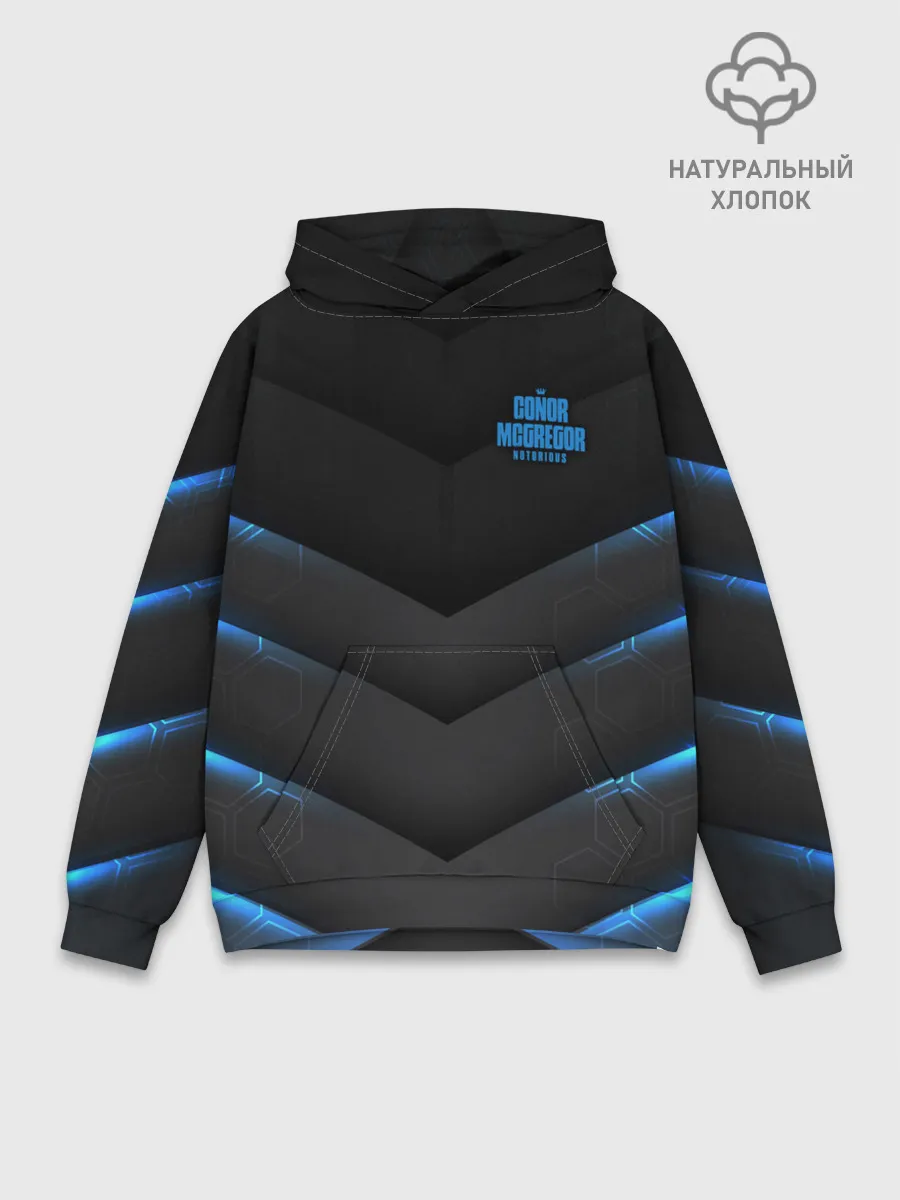 Худи мужской база хлопок / Conor McGregor