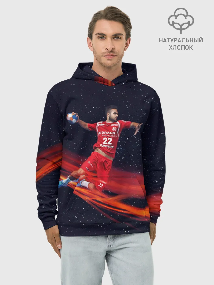 Худи мужской база хлопок / Гандболист