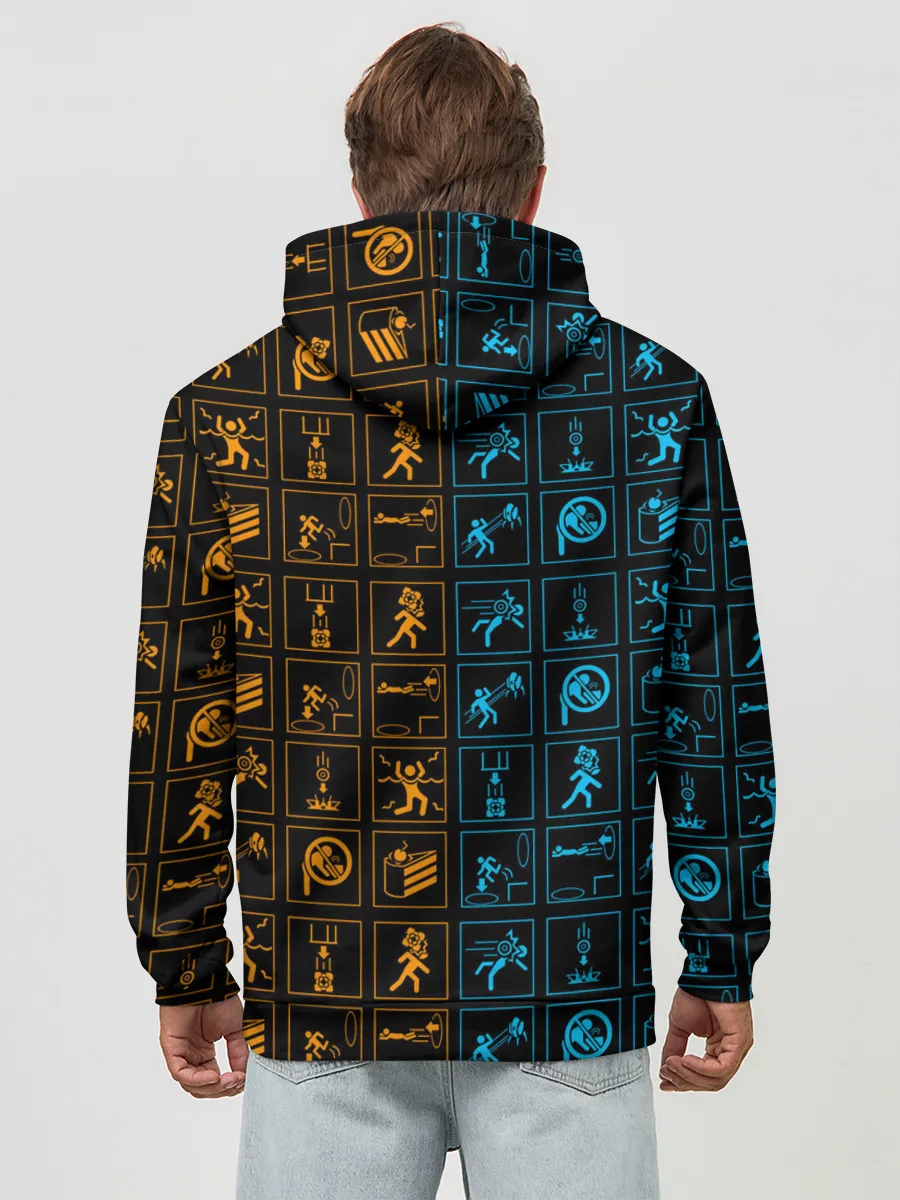 Худи мужской база хлопок / PORTAL ICONS | ПОРТАЛ ИКОНКИ