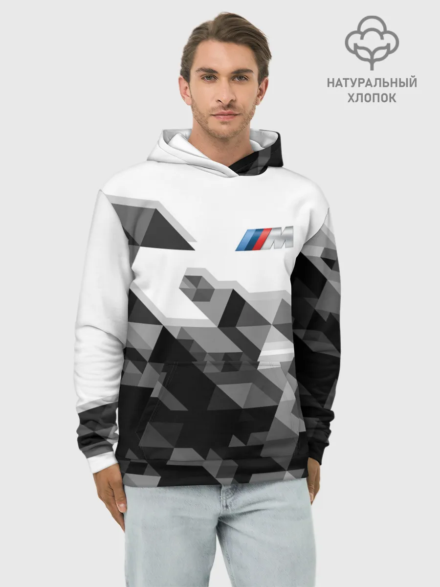 Худи мужской база хлопок / BMW | БМВ