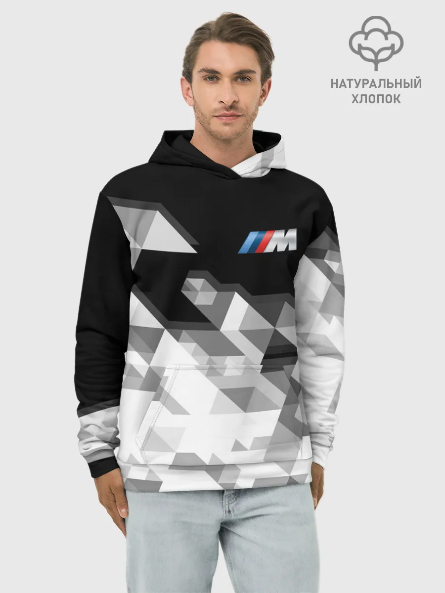 Худи мужской база хлопок / BMW | БМВ