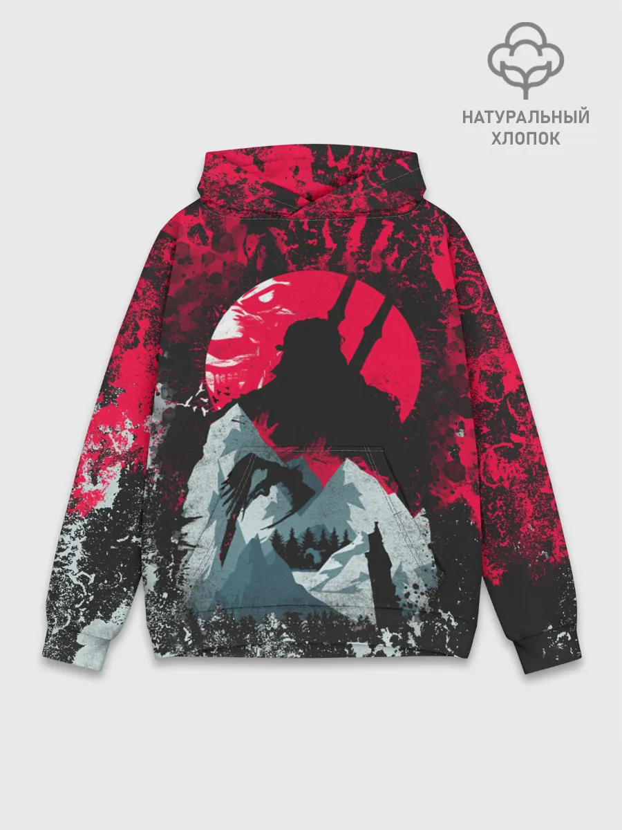 Худи мужской база хлопок / Ведьмак