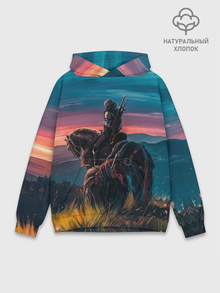 Худи мужской база хлопок / The Witcher