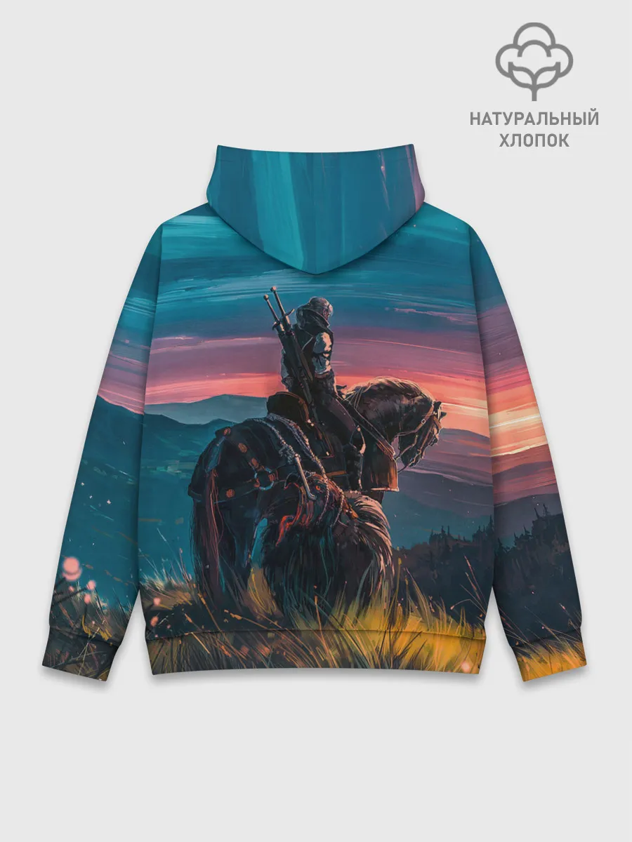 Худи мужской база хлопок / The Witcher