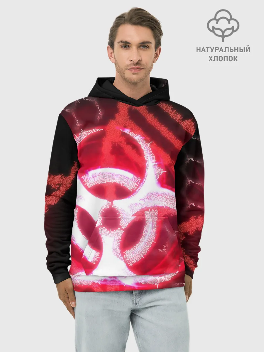 Худи мужской база хлопок / Plague Inc ShB