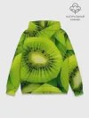 Худи мужской база хлопок / Зеленый киви