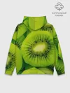 Худи мужской база хлопок / Зеленый киви