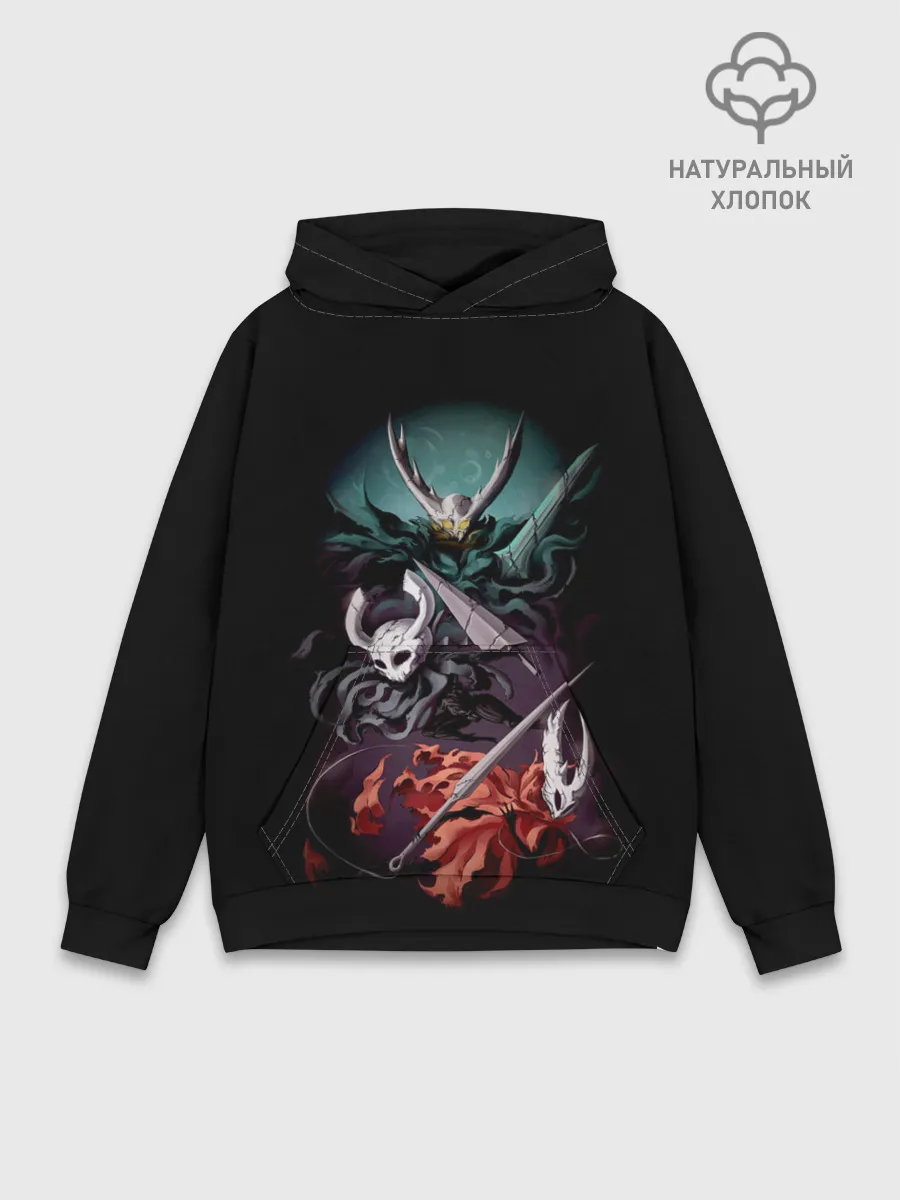 Худи мужской база хлопок / Hollow Knight