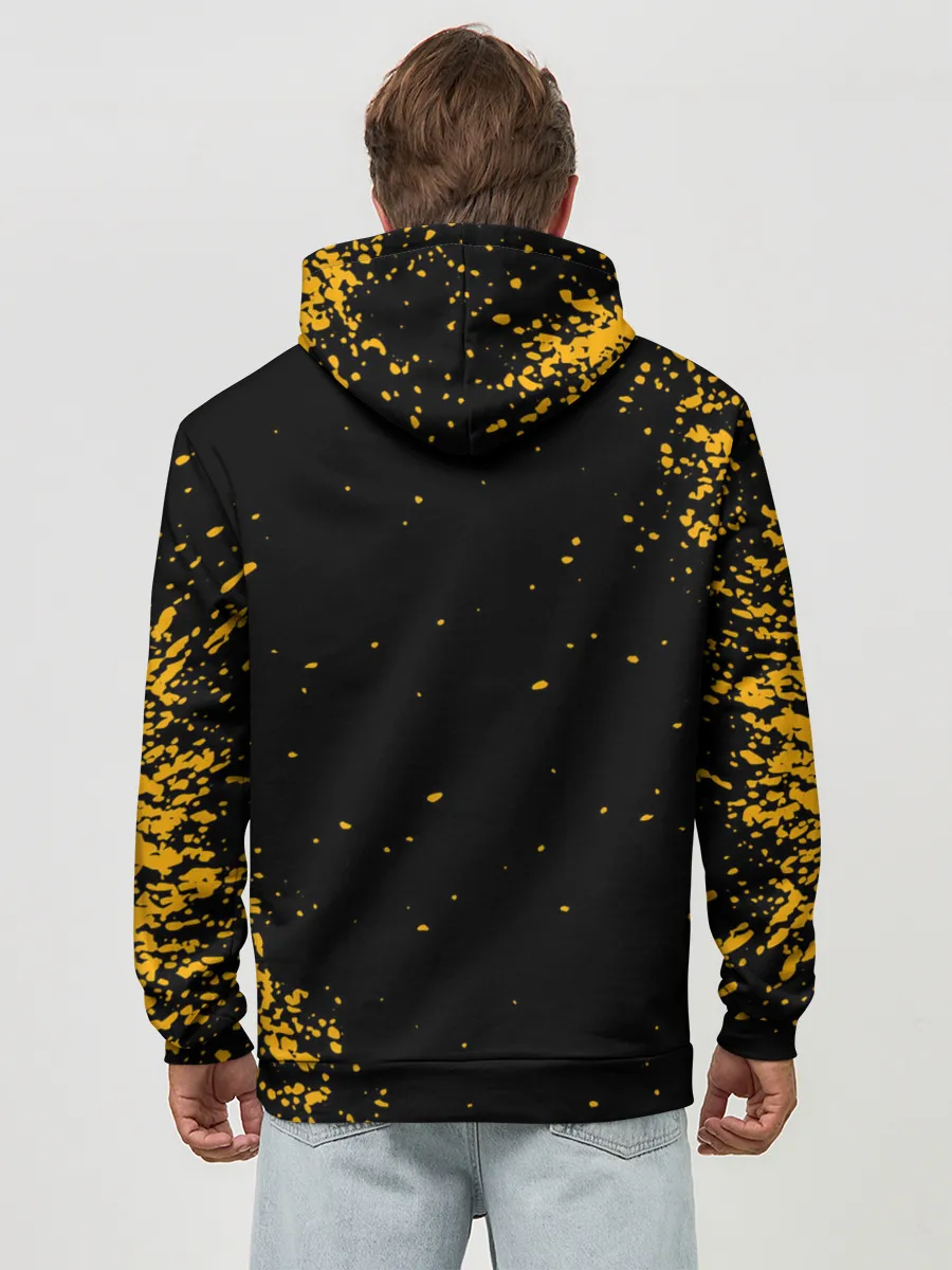 Худи мужской база хлопок / КОРОНАВИРУС | nCoV