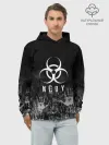 Худи мужской база хлопок / nCoV | КОРОНАВИРУС