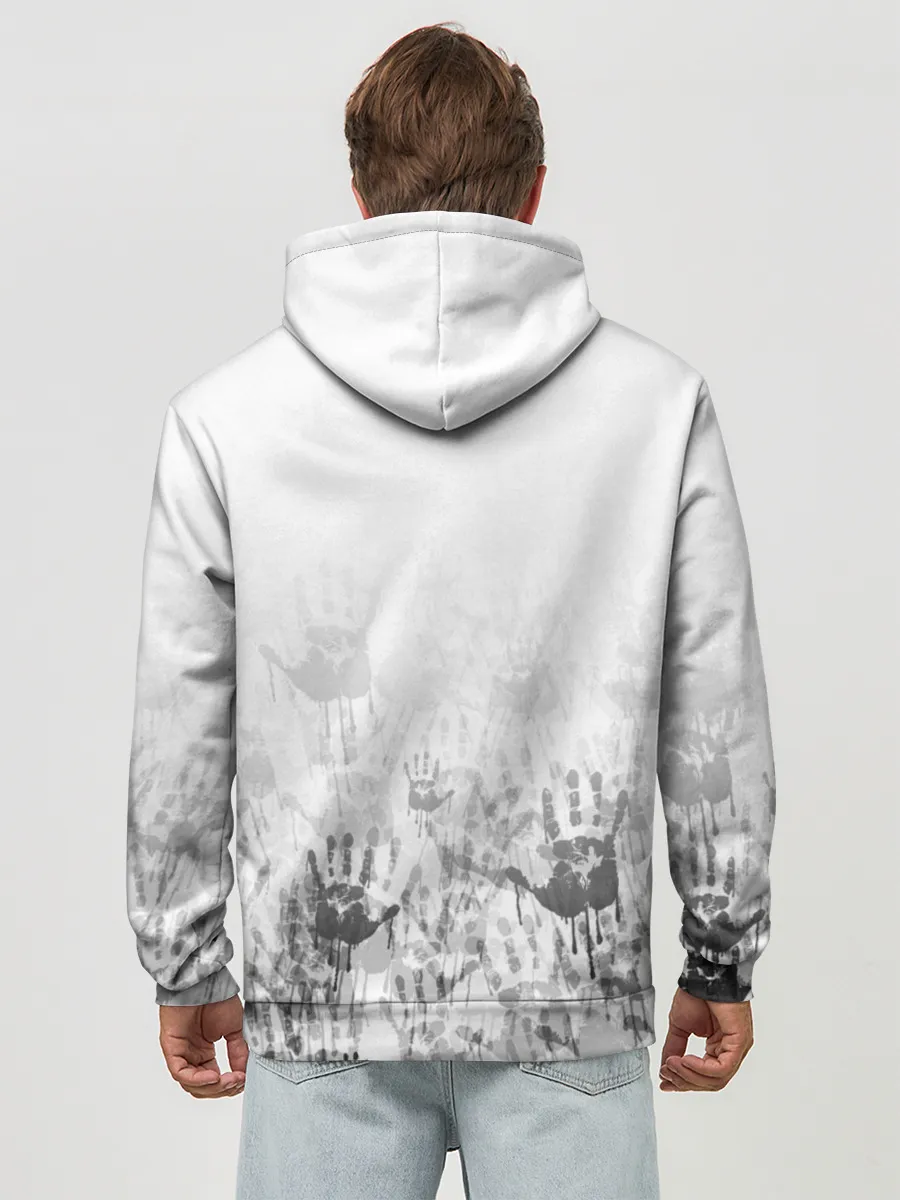 Худи мужской база хлопок / nCoV | КОРОНАВИРУС