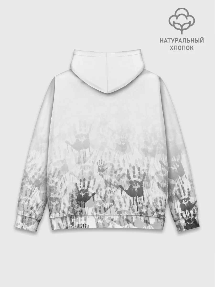 Худи мужской база хлопок / nCoV | КОРОНАВИРУС