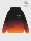 Худи мужской база хлопок / AUDI | АУДИ