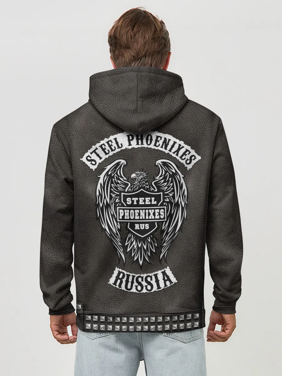 Худи мужской база хлопок / Косуха Байкерская