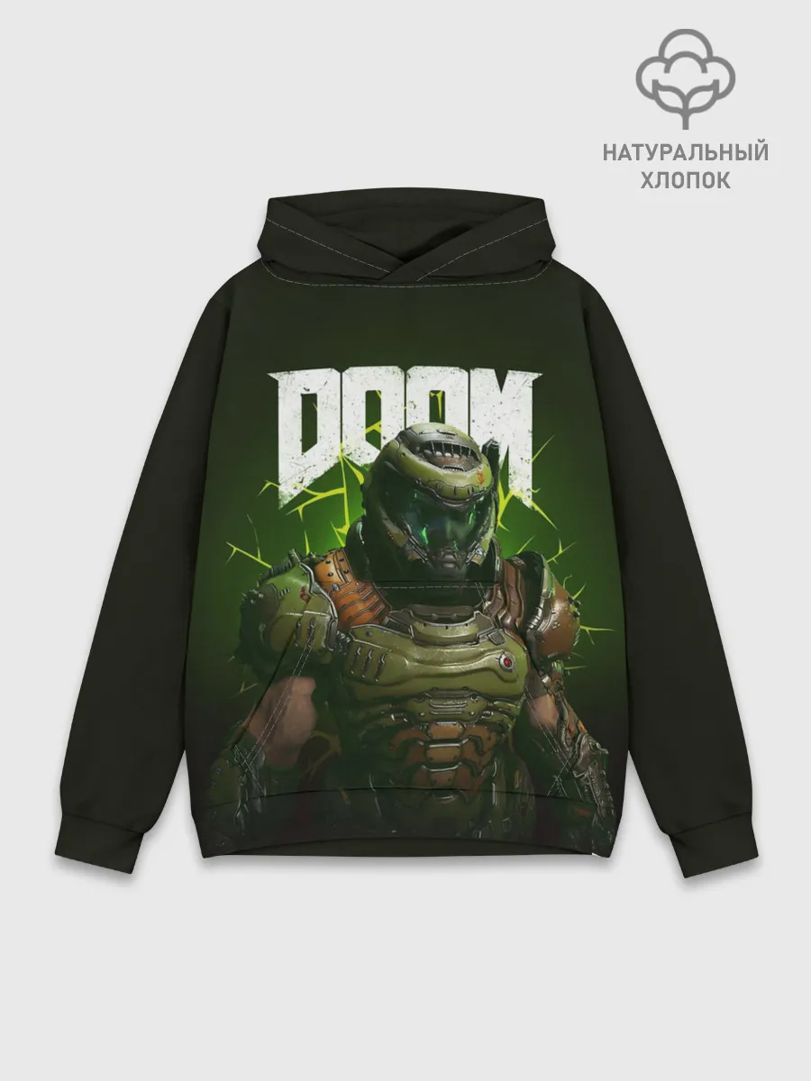 Худи мужской база хлопок / Doom Eternal