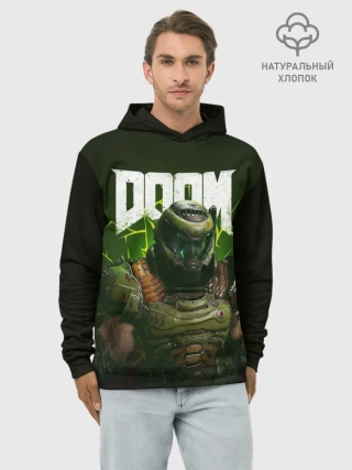 Худи мужской база хлопок / Doom Eternal