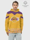 Худи мужской база хлопок / Los Angeles Lakers