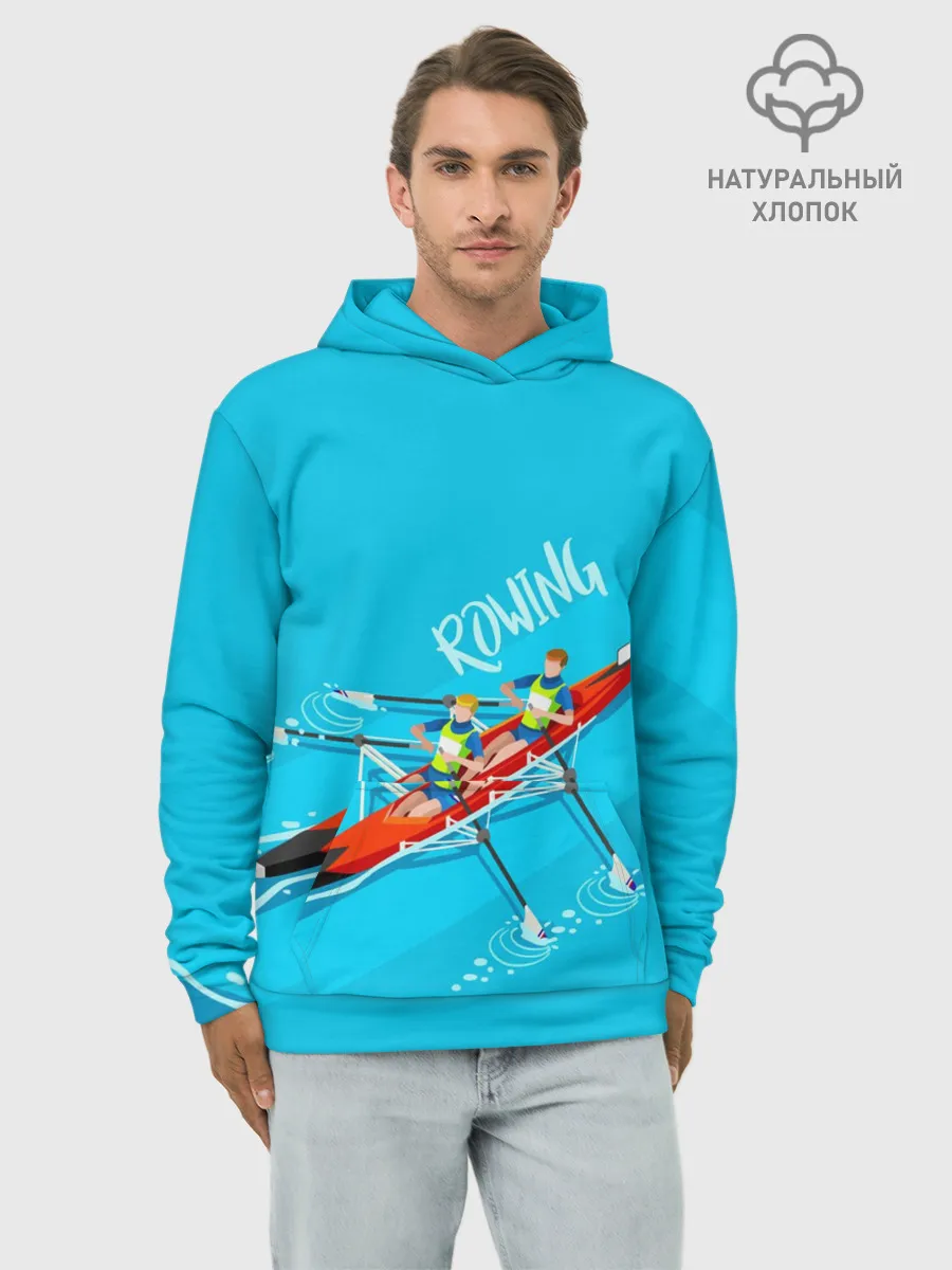 Худи мужской база хлопок / Rowers
