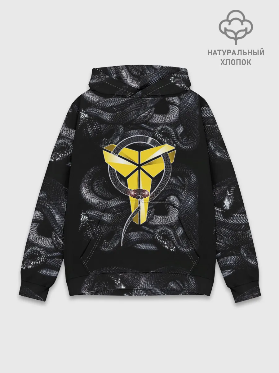 Худи мужской база хлопок / Los Angeles Lakers