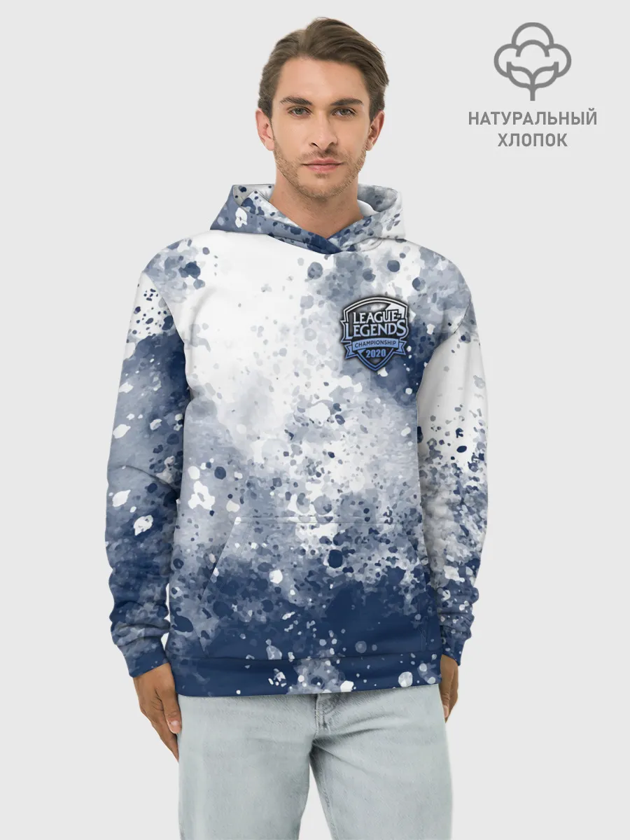 Худи мужской база хлопок / League of Legends