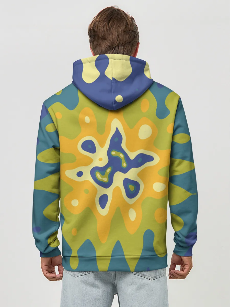 Худи мужской база хлопок / Время приключений