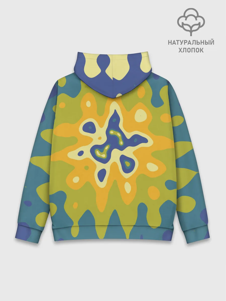 Худи мужской база хлопок / Время приключений