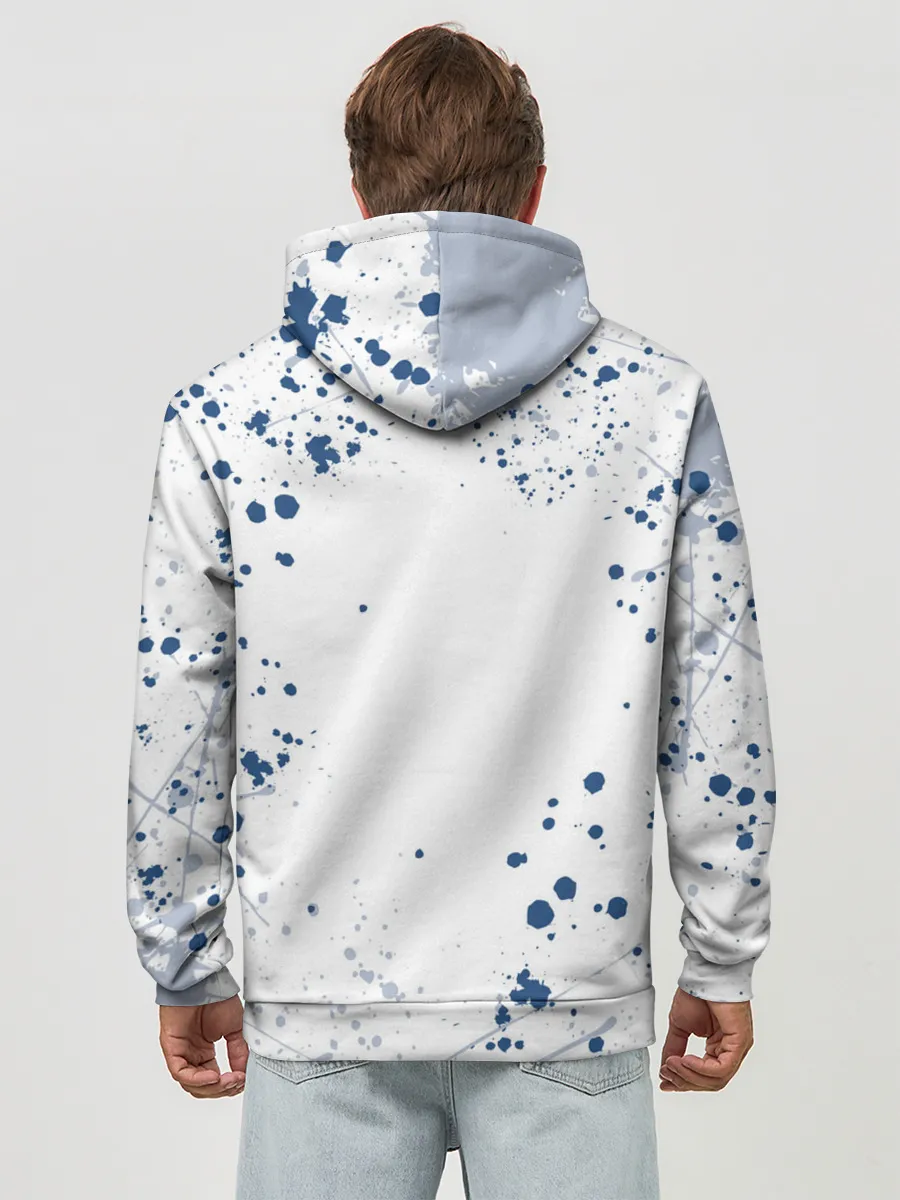 Худи мужской база хлопок / Призрак в доспехах