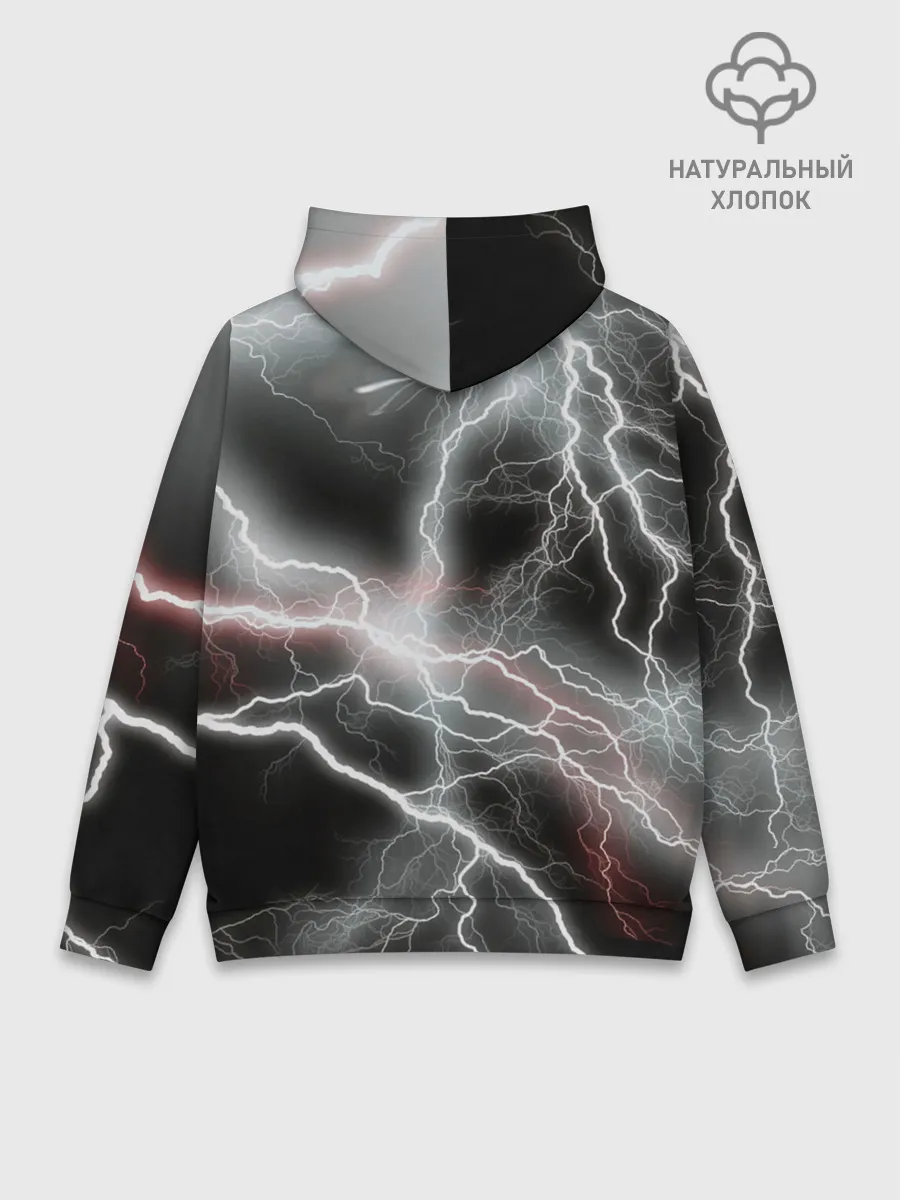 Худи мужской база хлопок / молния