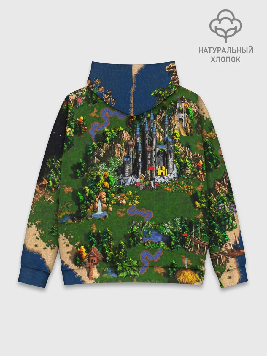 Худи мужской база хлопок / Heroes of Might and Magic
