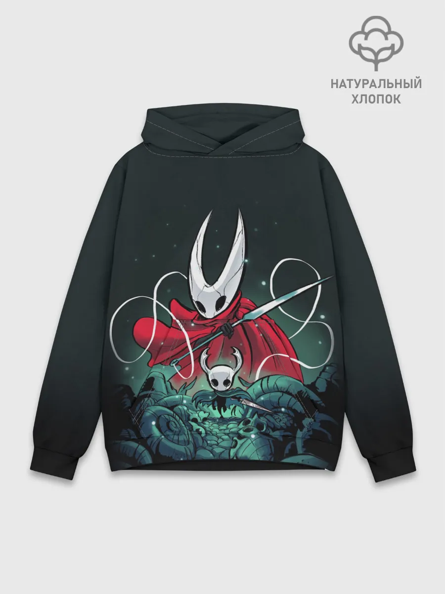Худи мужской база хлопок / Hollow Knight