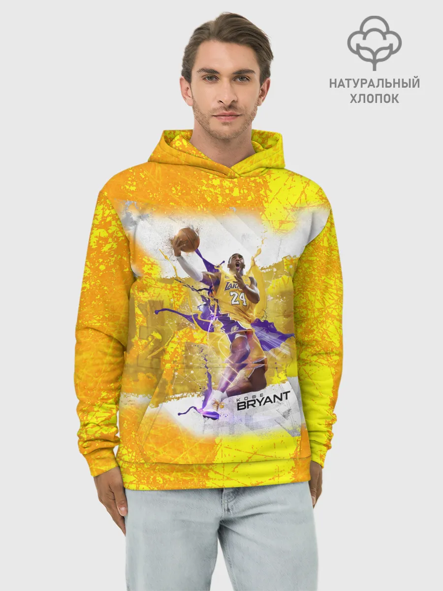 Худи мужской база хлопок / Kobe Bryant