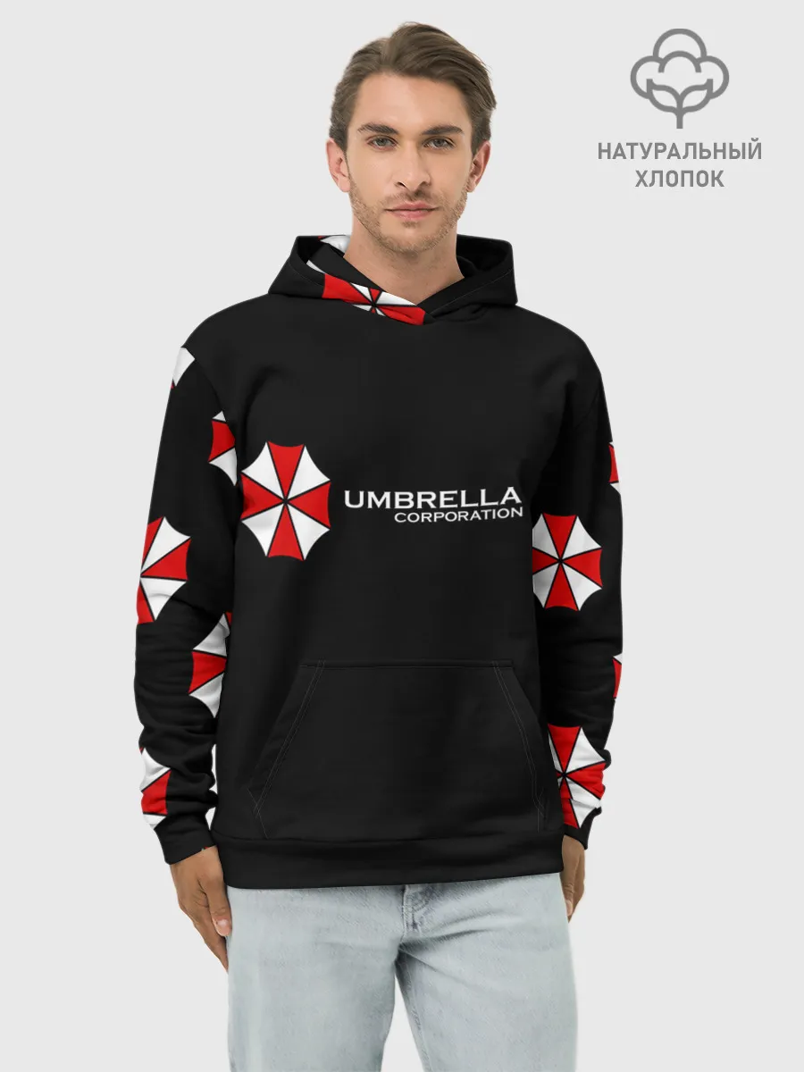 Худи мужской база хлопок / Umbrella Corporation