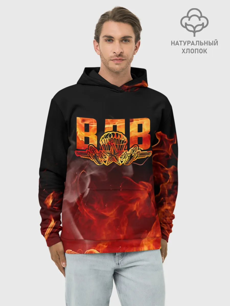 Худи мужской база хлопок / ВДВ