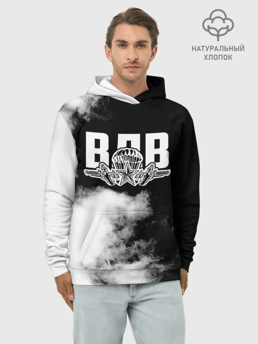 Худи мужской база хлопок / ВДВ