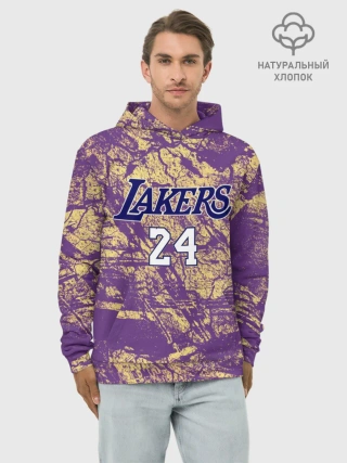 Худи мужской база хлопок / Kobe Bryant