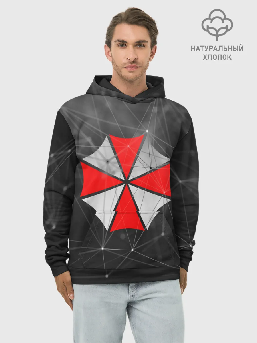 Худи мужской база хлопок / UMBRELLA CORP